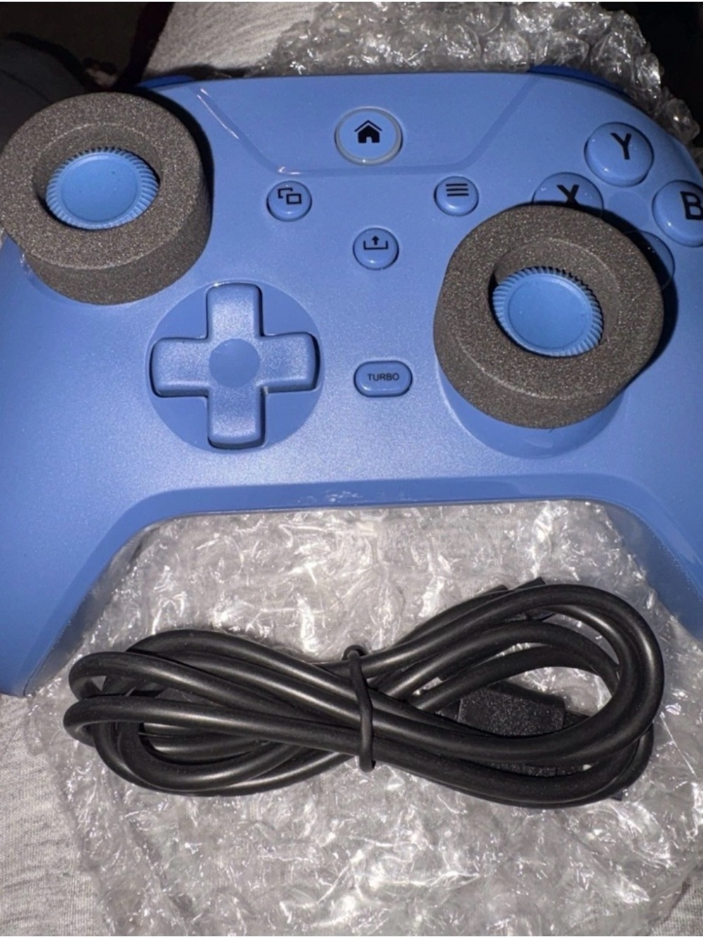 Wireless Game Controller - Blue - Compatible Console - Picture 3 of 3